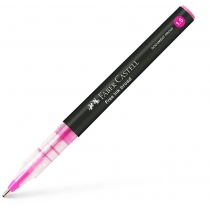 Ручка-роллер Faber-Castell Free Ink колір чорнила рожевий, 1,5 мм, одноразова