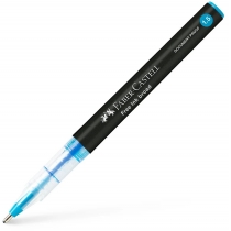 Ручка-роллер Faber-Castell Free Ink колір чорнила блакитний, 1,5 мм, одноразова