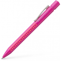 Ручка кулькова автоматична Faber-Castell Grip 2010 корпус рожевий