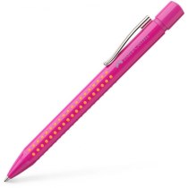Ручка шариковая автоматическая Faber-Castell Grip 2010 корпус розовый