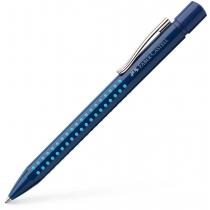 Ручка кулькова автоматична Faber-Castell Grip 2010 корпус синій