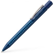 Ручка шариковая автоматическая Faber-Castell Grip 2010 корпус синий