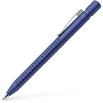 Ручка шариковая автоматическая Faber-Castell Grip 2011 корпус синий металлик
