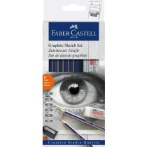 Набір для скетчів Faber-Castell Graphite Sketch Set 8 предметів