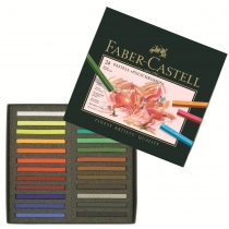 Пастель суха Faber-Castell POLYCHROMOS 24 кольору в картонній коробці