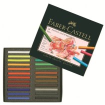 Пастель суха Faber-Castell POLYCHROMOS 24 кольору в картонній коробці