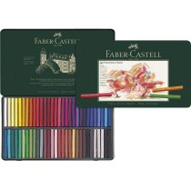 Пастель суха Faber-Castell POLYCHROMOS 60 кольорів в металевій коробці