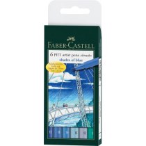 Набір ручок-пензликів капілярних Faber-Castell PITT Artist Pens 