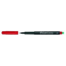 Маркер перманентный Faber-Castell Multimark OHP 1523 S (0,4 мм) красный