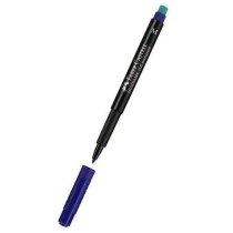 Маркер перманентный Faber-Castell Multimark OHP 1525 M (1,0 мм) синий