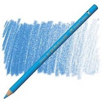 Олівець кольоровий Faber-Castell POLYCHROMOS синього №145 (Light Phthalo Blue)