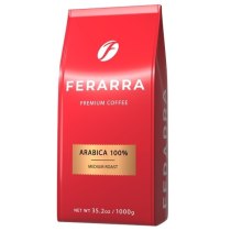 Кава в зернах FERARRA CAFFE 100% ARABIKA з клапаном  1кг