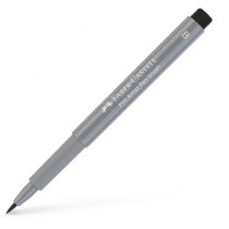 Ручка-кисточка капиллярная Faber - Castell PITT® ARTIST PEN "BRUSH" № 232 холодный серый 3