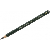Олівець чорнографітний потовщений Faber-Castell CASTELL 9000 Jumbo 4B