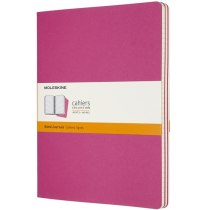 Набір зошитів (3 шт.) Moleskine Cahier 19 х 25 см / Лінійка Кінетичний Рожевий