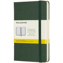 Записник Moleskine Classic 9 х 14 см / Клітинка Миртовий Зелений