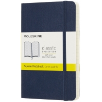 Записник Moleskine Classic 9 х 14 см / Клітинка Сапфір М’який