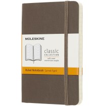 Записник Moleskine Classic 9 х 14 см / Лінійка Коричневий М’який