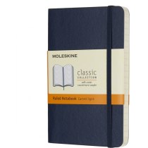 Записник Moleskine Classic 9 х 14 см / Лінійка Сапфір М’який