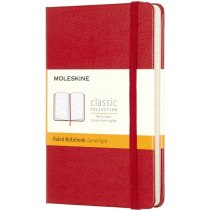 Записник Moleskine Classic 9 х 14 см / Лінійка Червоний