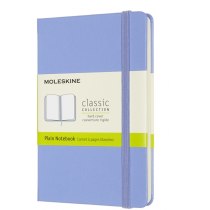 Записник Moleskine Classic 9 х 14 см / Нелінований Блакитна Гортензія