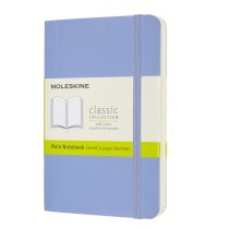 Записник Moleskine Classic 9 х 14 см / Нелінований Блакитна гортензія М'який