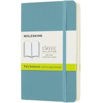 Записник Moleskine Classic 9 х 14 см / Нелінований Океанський Синій М’який