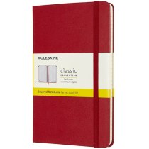 Записник Moleskine Classic 11,5 х 18 см / Клітинка Червоний