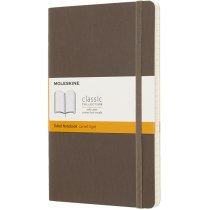 Записник Moleskine Classic 13 х 21 см / Лінійка Коричневий М’який