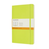 Записник Moleskine Classic 13 х 21 см / Лінійка Лимонний Зелений М'який