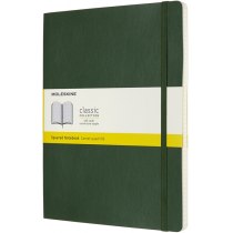 Записник Moleskine Classic 19 х 25 см / Клітинка Миртовий Зелений М’який