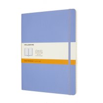 Записник Moleskine Classic 19 х 25 см / Лінійка Блакитна Гортензія М'який