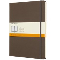 Записник Moleskine Classic 19 х 25 см / Лінійка Коричневий