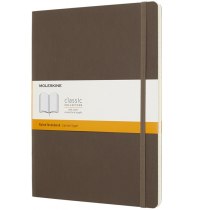 Записник Moleskine Classic 19 х 25 см / Лінійка Коричневий М’який