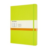 Записник Moleskine Classic 19 х 25 см / Лінійка Лимонний Зелений