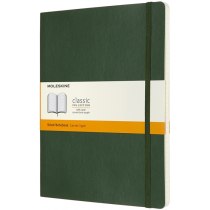 Записник Moleskine Classic 19 х 25 см / Лінійка Миртовий Зелений М’який