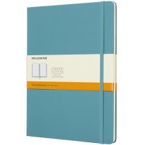 Записник Moleskine Classic 19 х 25 см / Лінійка Океанський Синій