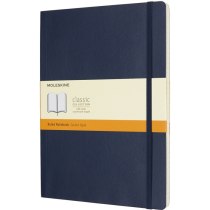 Записник Moleskine Classic 19 х 25 см / Лінійка Сапфір М’який