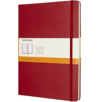 Записник Moleskine Classic 19 х 25 см / Лінійка Червоний