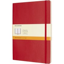 Записник Moleskine Classic 19 х 25 см / Лінійка Червоний М’який