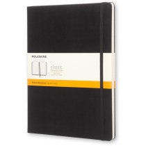 Записник Moleskine Classic 19 х 25 см / Лінійка Чорний