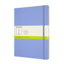 Записник Moleskine Classic 19 х 25 см / Нелінований Блакитна Гортензія