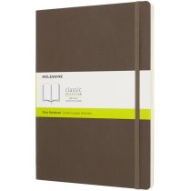 Записник Moleskine Classic 19 х 25 см / Нелінований Коричневий М’який