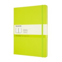 Записник Moleskine Classic 19 х 25 см / Нелінований Лимонний Зелений