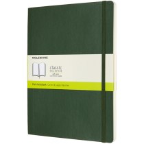 Записник Moleskine Classic 19 х 25 см / Нелінований Миртовий Зелений М’який