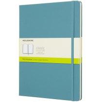 Записник Moleskine Classic 19 х 25 см / Нелінований Океанський Синій