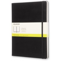 Записник Moleskine Classic 19 х 25 см / Нелінований Чорний