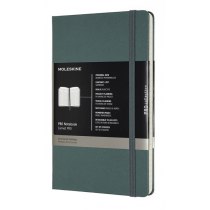 Записник Недатований Moleskine PRO 13 х 21 см / Лісовий зелений