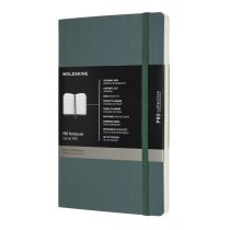 Записник Недатований Moleskine PRO 13 х 21 см / Лісовий зелений М'який