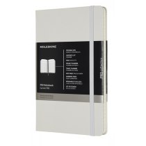 Записник Недатований Moleskine PRO 13 х 21 см / Сірий